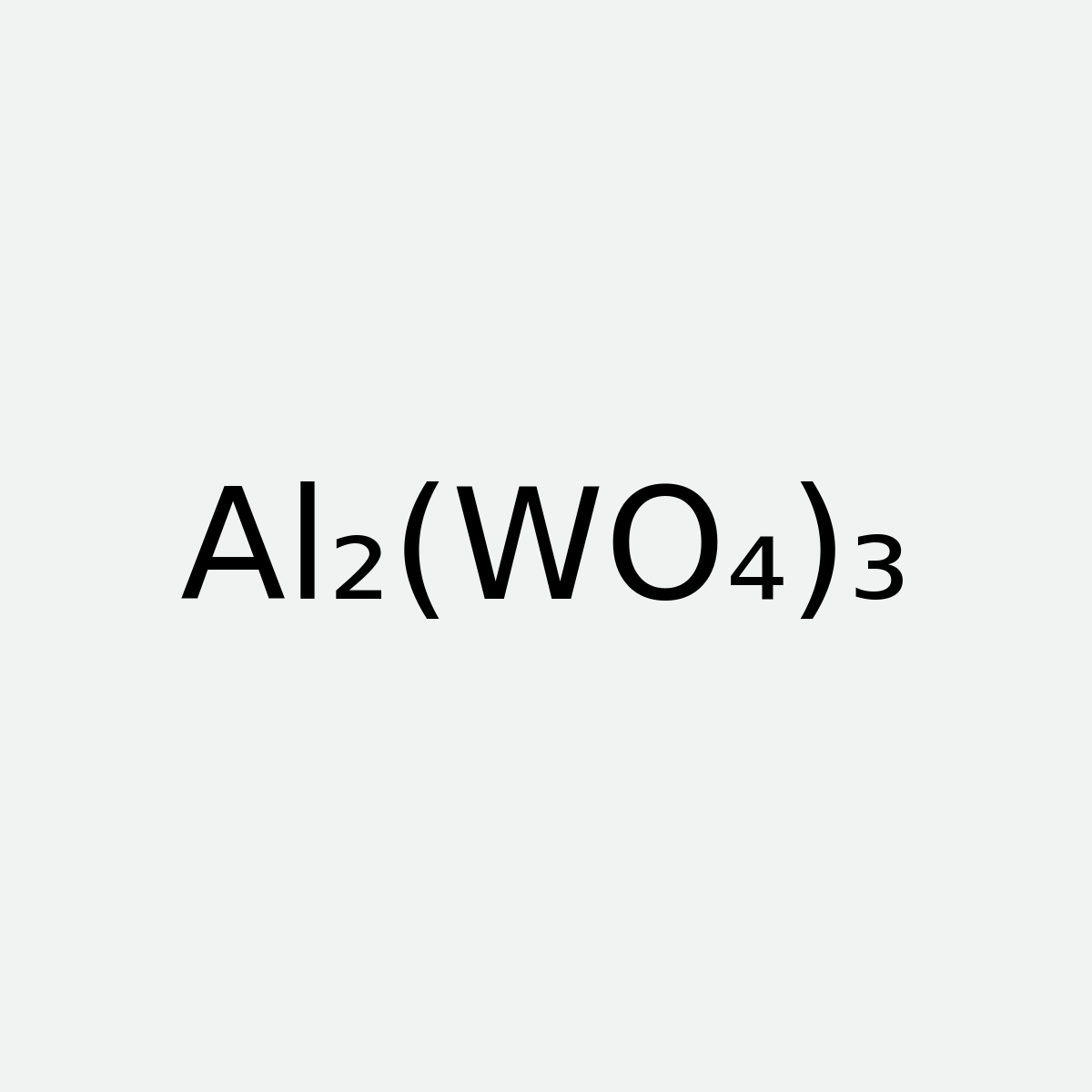 Aluminum Tungstate