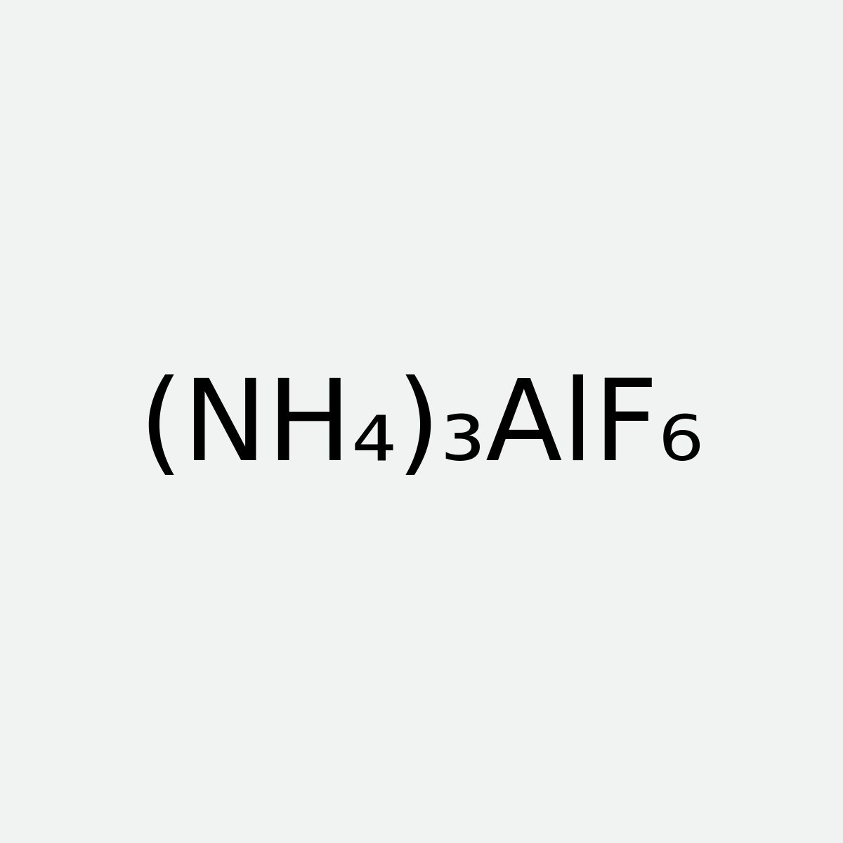 Ammonium Hexafluoroaluminate