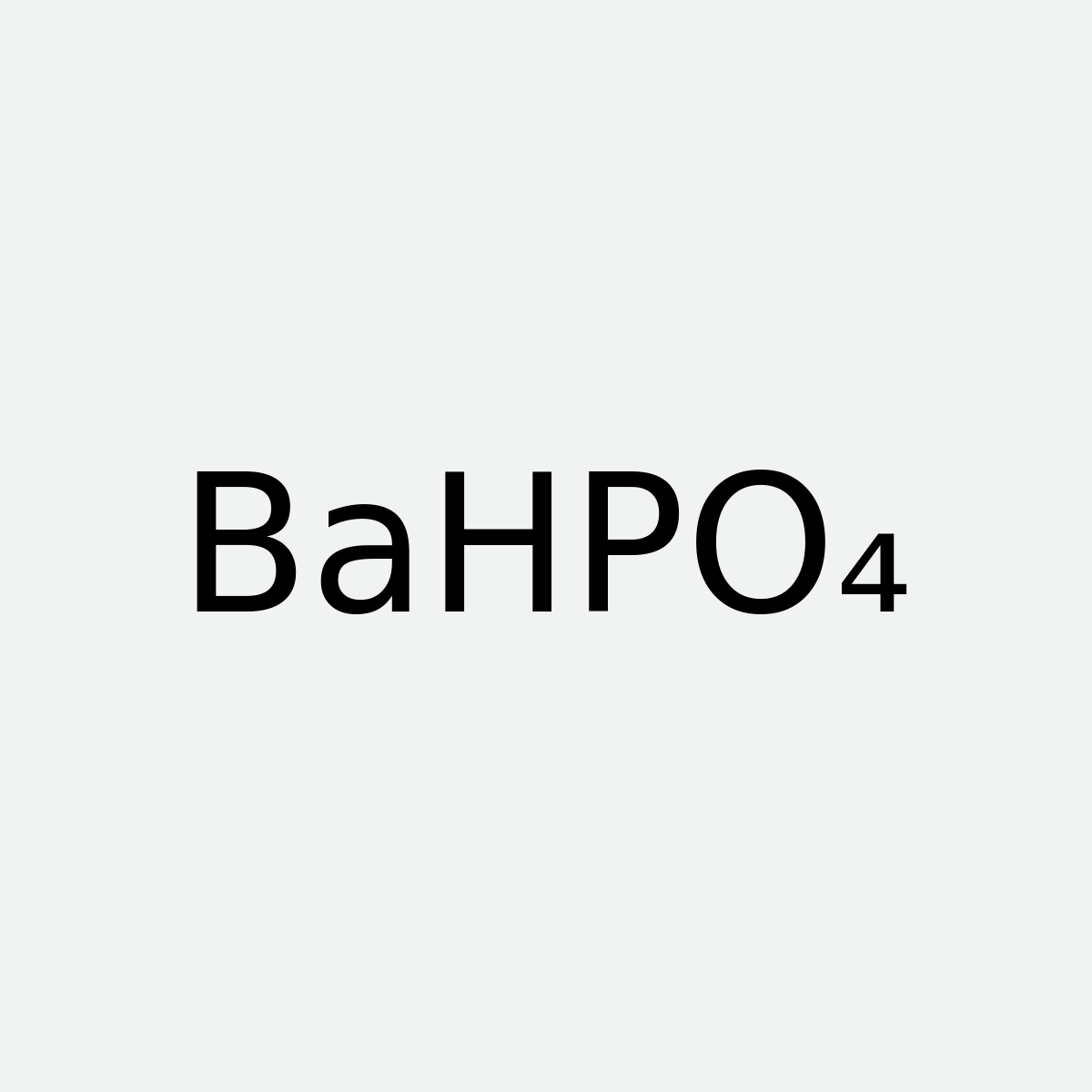 Barium Hydrogen Phosphate
