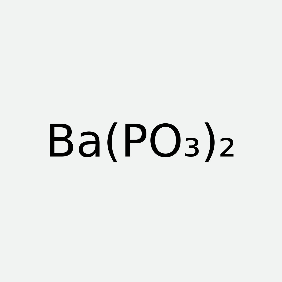 Barium Metaphosphate
