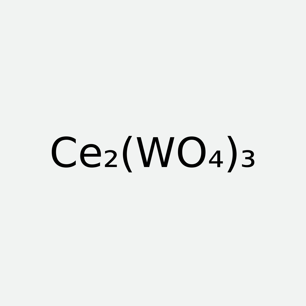 Cerium Tungstate