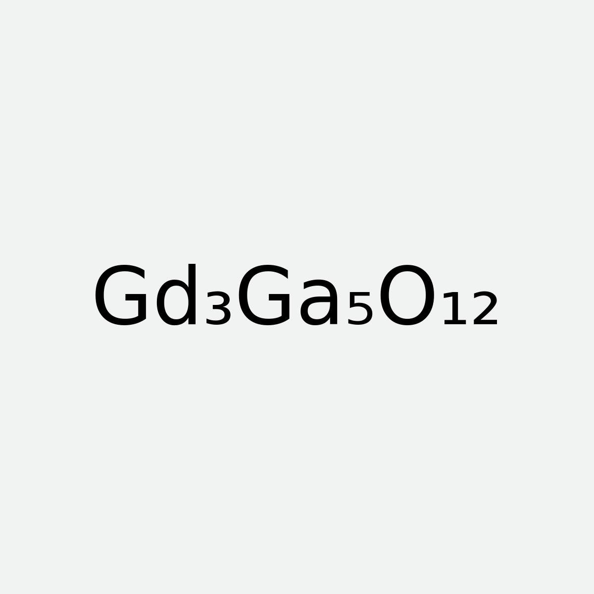 Gadolinium Gallium Garnet