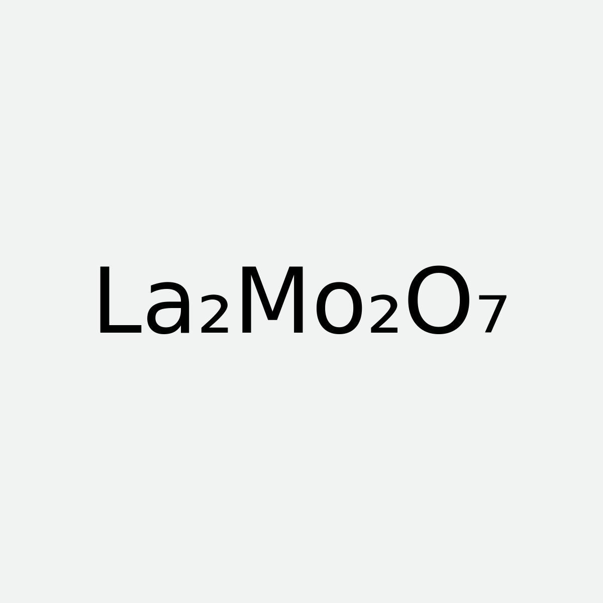 Lanthanum Di-Molybdate
