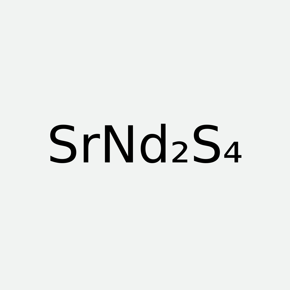 Strontium Neodymium Sulfide