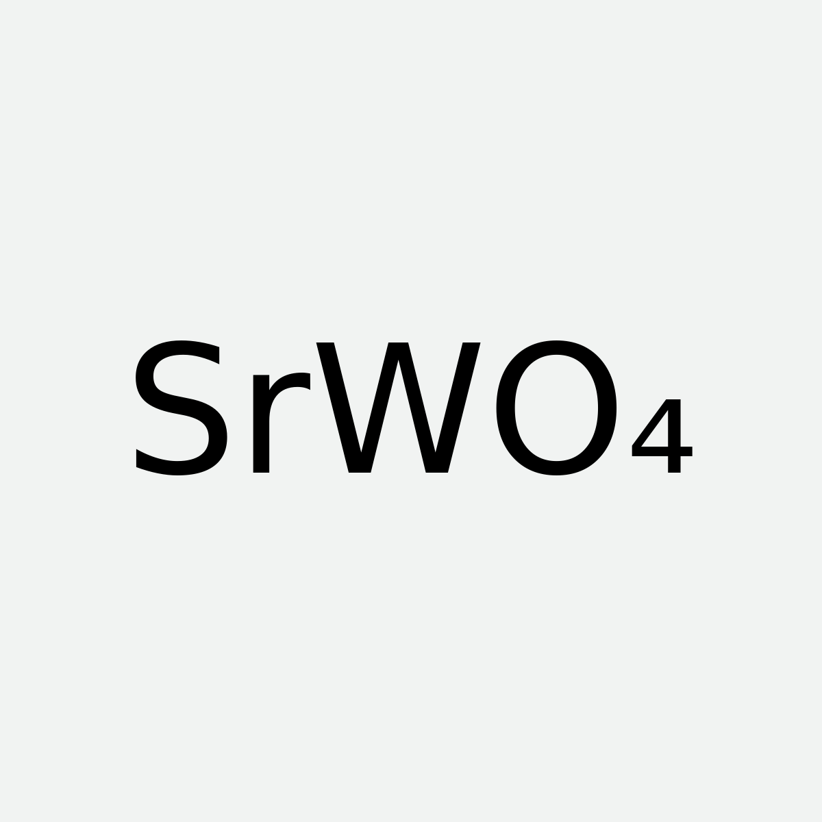Strontium Tungstate