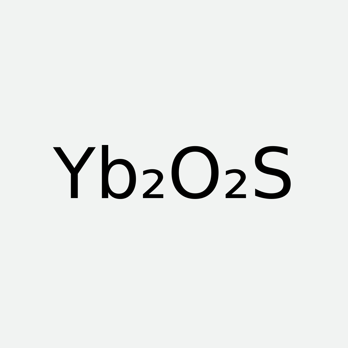 Ytterbium Oxysulfide